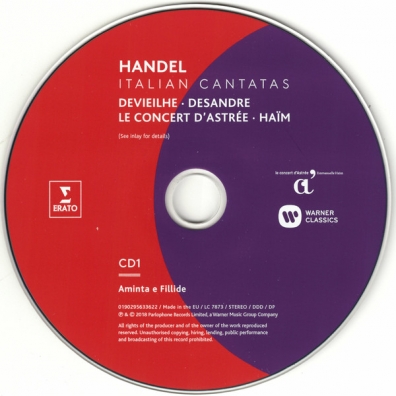 Italian Cantatas Georg Friedrich Händel (Георг Фридрих Гендель): Italian Cantatas