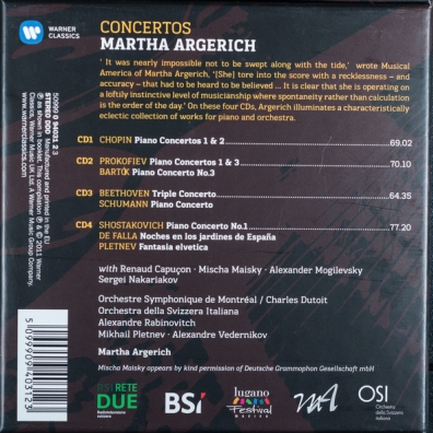 Martha Argerich (Марта Аргерих): Martha Argerich - Concerti