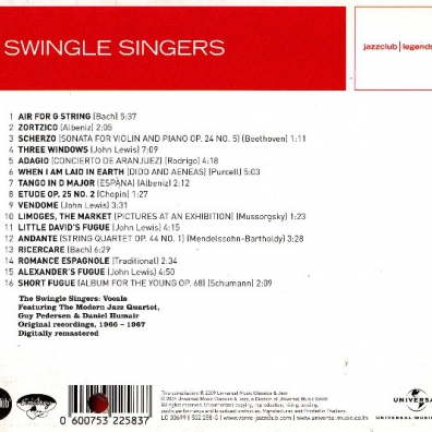 The Swingle Singers (Зе Свингле Сингерс): Swinging The Classics