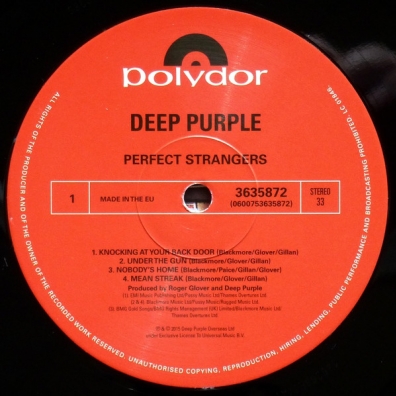 Perfect Strangers Deep Purple (Дип Перпл): Perfect Strangers