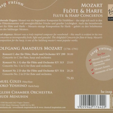 Mozart: Flute & Harp Concertos