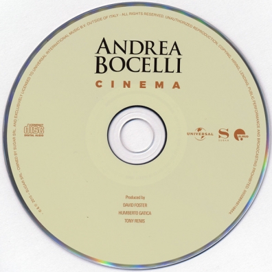 Cinema Andrea Bocelli (Андреа Бочелли): Cinema