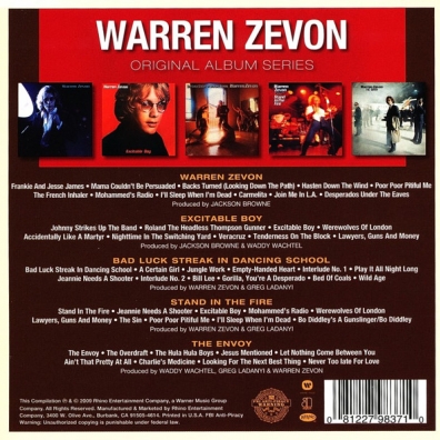 Original Album Series Warren Zevon (Уоррен Зивон): Original Album Series