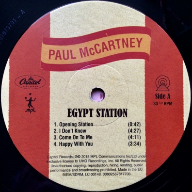 Egypt Station Paul McCartney (Пол Маккартни): Egypt Station