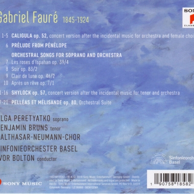 The Secret Faure: Orchestral Songs & Suites Gabriel Faure (Габриэль Форе): The Secret Faure: Orchestral Songs & Suites