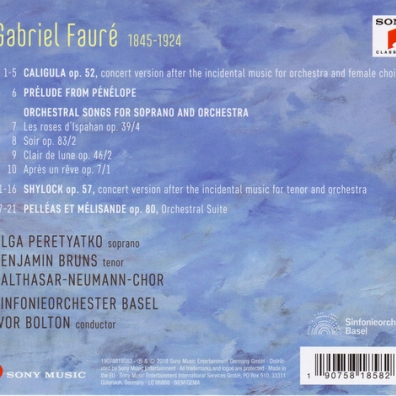 Gabriel Faure (Габриэль Форе): The Secret Faure: Orchestral Songs & Suites