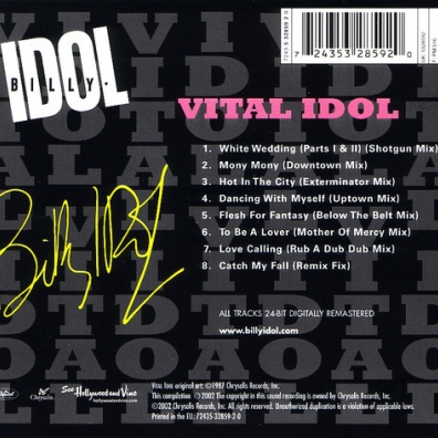 Billy Idol (Билли Айдол): Vital Idol