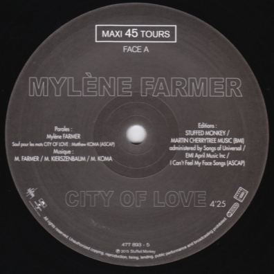 Mylene Farmer (Милен Фармер): City Of Love