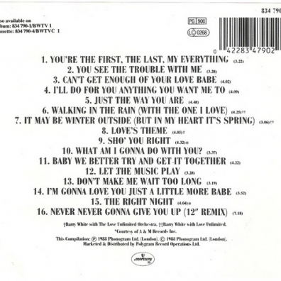 The Collection Barry White (Барри Уайт): The Collection