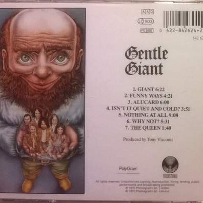Gentle Giant (джентл джайэнт): Gentle Giant