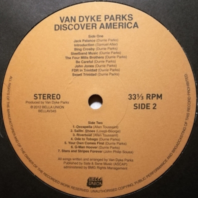 Discover America Van Dyke Parks (Ван Дайк Паркс): Discover America