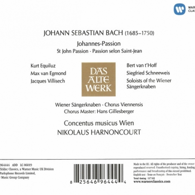 St John Passion Wiener Sangerknaben: St John Passion