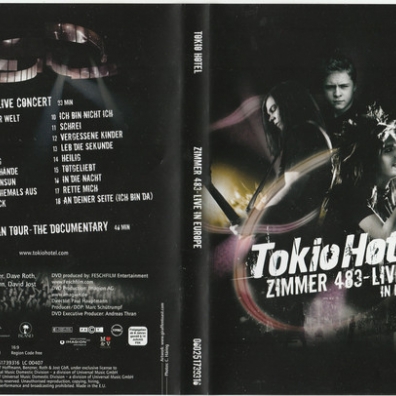 Tokio Hotel (Токио Хотел): Zimmer 483 - Live In Europe