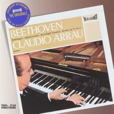 Claudio Arrau (Клаудио Аррау): Beethoven: Piano Sonatas Nos.8, 23, 24 & 14