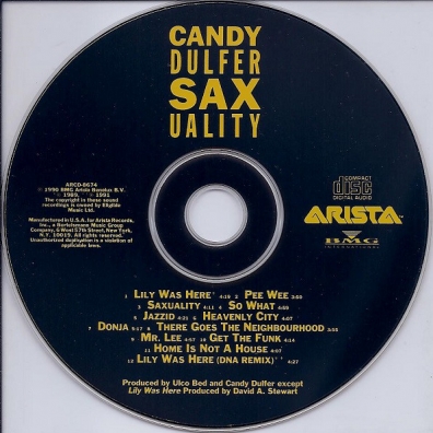 Candy Dulfer (Кэнди Далфер): Saxuality