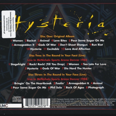 Hysteria Def Leppard (Деф Лепард): Hysteria