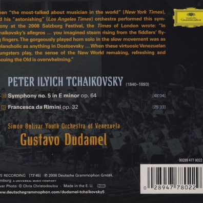 Gustavo Dudamel (Густаво Дудамель): Tchaikovsky: Symph.5