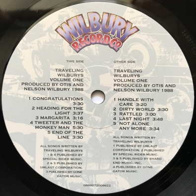 The Traveling Wilburys, Vol. 1 The Traveling Wilburys (Зе Травелинг Вилбирус): The Traveling Wilburys, Vol. 1