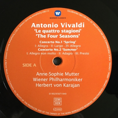 Anne-Sophie Mutter (Анне-Софи Муттер): Vivaldi: The Four Seasons