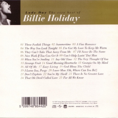 Lady Day (The Very Best Of) Billie Holiday (Билли Холидей): Lady Day (The Very Best Of)