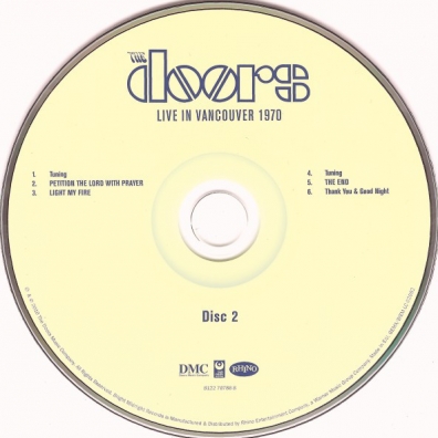 Live In Vancouver 1970 The Doors (Зе Дорс): Live In Vancouver 1970