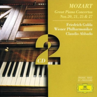 Freidrich Gulda (Фридрих Гульда): Mozart: Piano Concertos Nos.20, 21, 25 & 27