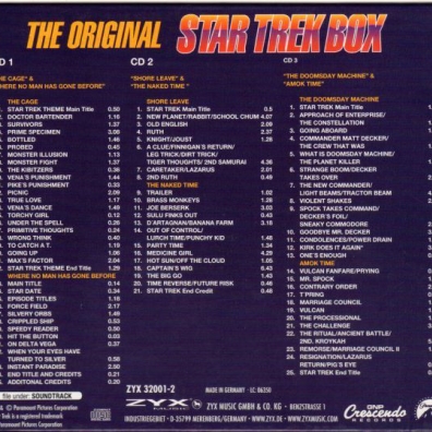 Soundtrack "Startrek": The Original Star Trek Box