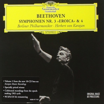 Herbert von Karajan (Герберт фон Караян): Beethoven: Symphonies Nos.3  & 4