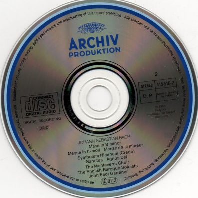 Bach: Mass In B-Minor John Eliot Gardiner (Джон Элиот Гардинер): Bach: Mass In B-Minor