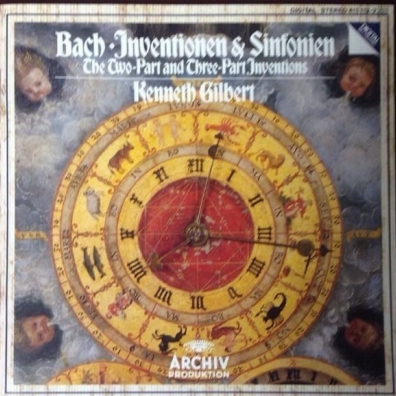 Bach: 15 Two-Part Inventions Kenneth Gilbert (Кеннет Гилберт): Bach: 15 Two-Part Inventions