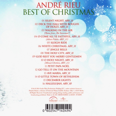 Andre Rieu ( Андре Рьё): Best Of Christmas (Johann Strauss Orchestra)