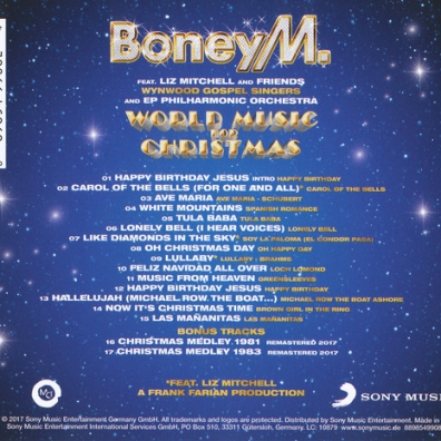 Boney M. (Бонни Эм): Worldmusic For Christmas
