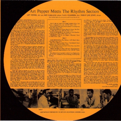 Meets The Rhythm Section Art Pepper (Чет Бейкер): Meets The Rhythm Section