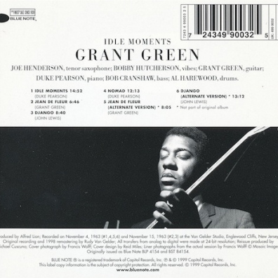 Grant Green (Грант Грин): Idle Moments