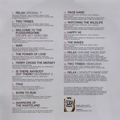 Frankie Say Greatest Frankie Goes To Hollywood (Холли Джонс): Frankie Say Greatest