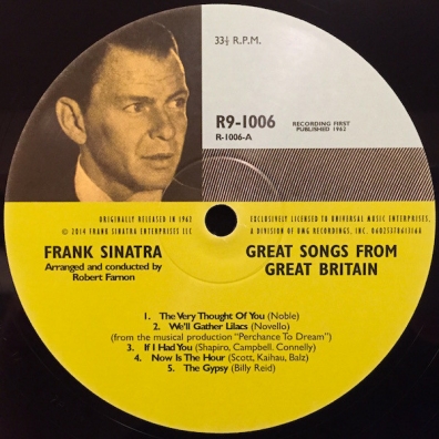 Frank Sinatra (Фрэнк Синатра): Great Songs From Great Britain