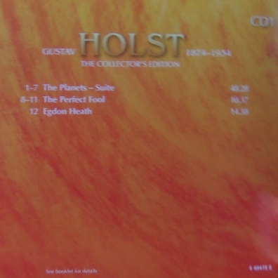 Gustav Holst (Густав Холс): The Collector`s Edition