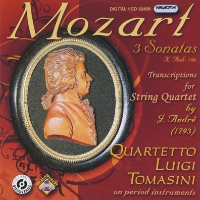 Quartetto Luigi Tomasini (Луиджи Томазини): 3 Sonatas