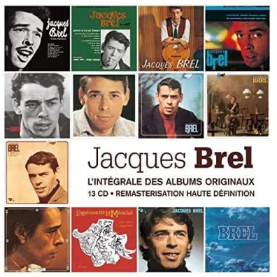 Jacques Brel (Жак Брель): Integrale Des Albums Studio