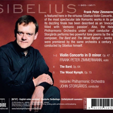 Sibelius: Violin Concerto Jean Sibelius (Ян Сибелиус): Sibelius: Violin Concerto