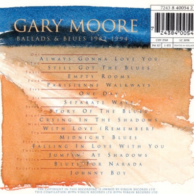 Ballads And Blues 1982 - 1994 Gary Moore (Гэри Мур): Ballads And Blues 1982 - 1994