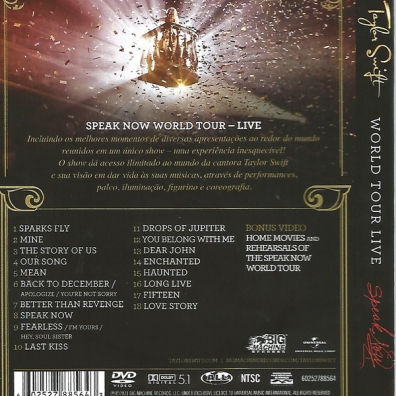 Taylor Swift (Тейлор Свифт): Speak Now World Tour Live