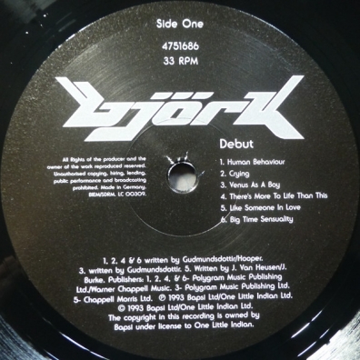 Debut Björk (Бьорк): Debut
