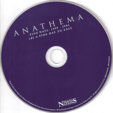 Fine Days 1999-2004 Anathema (Анатема): Fine Days 1999-2004