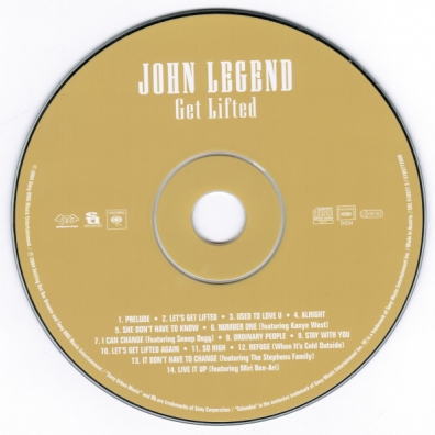 John Legend (Джон Ледженд): Get Lifted