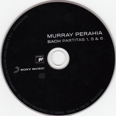 Murray Perahia (Мюррей Перайя): Partitas Nos. 1, 5 & 6