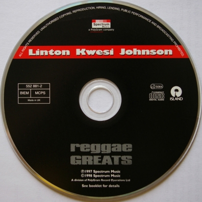 Linton Kwesi Johnson (Линтон Квеси Джонсон): Reggae Greats