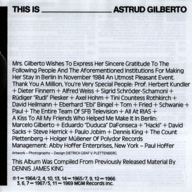 Astrud Gilberto (Аструд Жилберту): This Is Astrud Gilberto