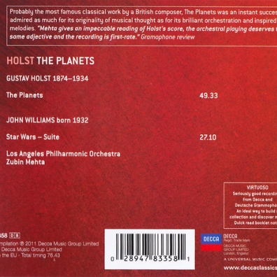 Zubin Mehta (Зубин Мета): Holst: The Planets