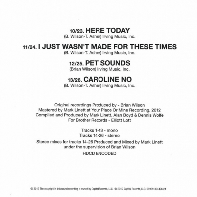 The Beach Boys (Зе Бич Бойз): Pet Sounds